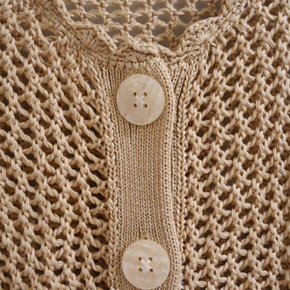 Crocheted Banana Republic sweater - Picture 4 of 4
